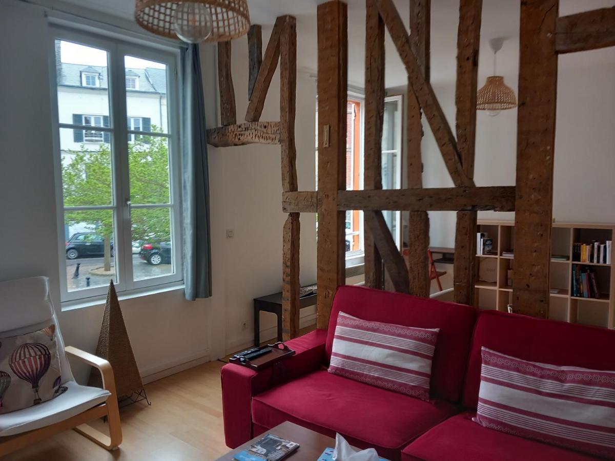 Appartement Le Leon à Honfleur Extérieur photo