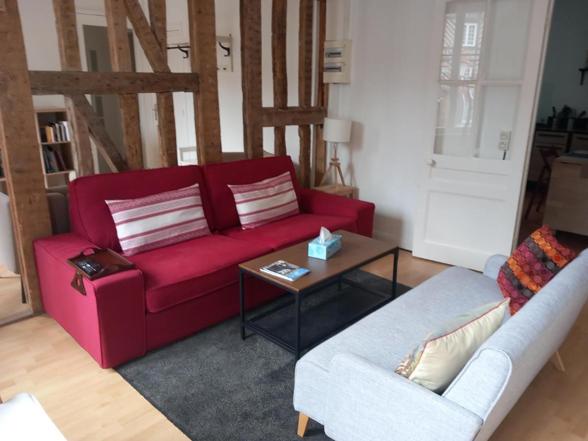 Appartement Le Leon à Honfleur Extérieur photo