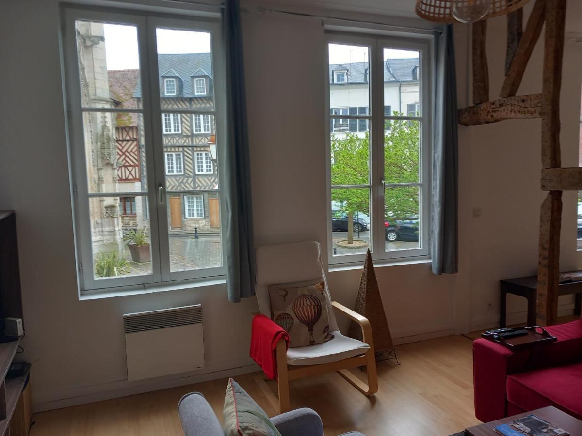 Appartement Le Leon à Honfleur Extérieur photo