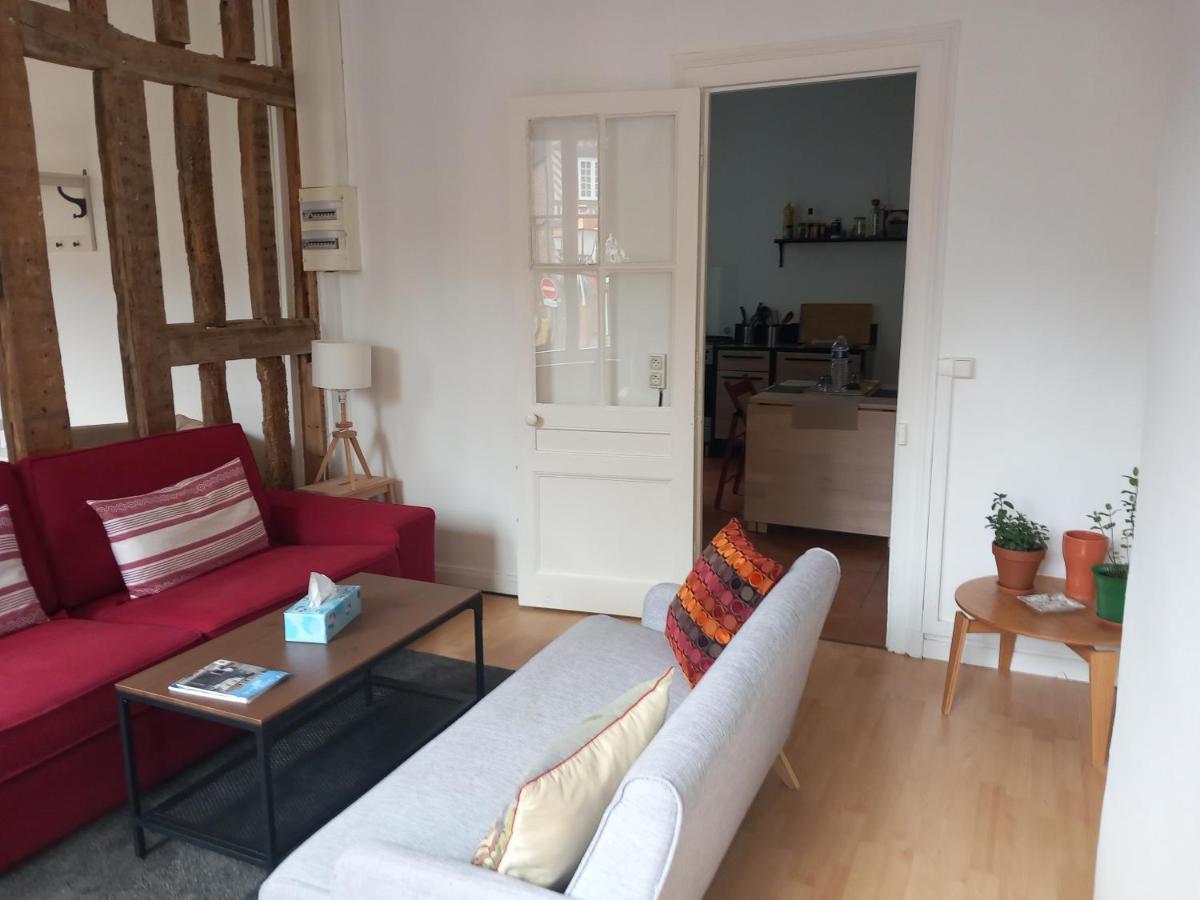 Appartement Le Leon à Honfleur Extérieur photo